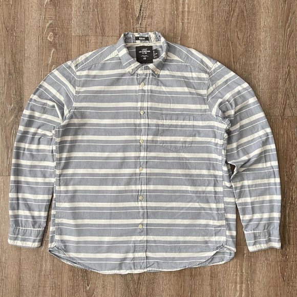 H&M Other - H&M Men's Striped Button Down Shirt Large